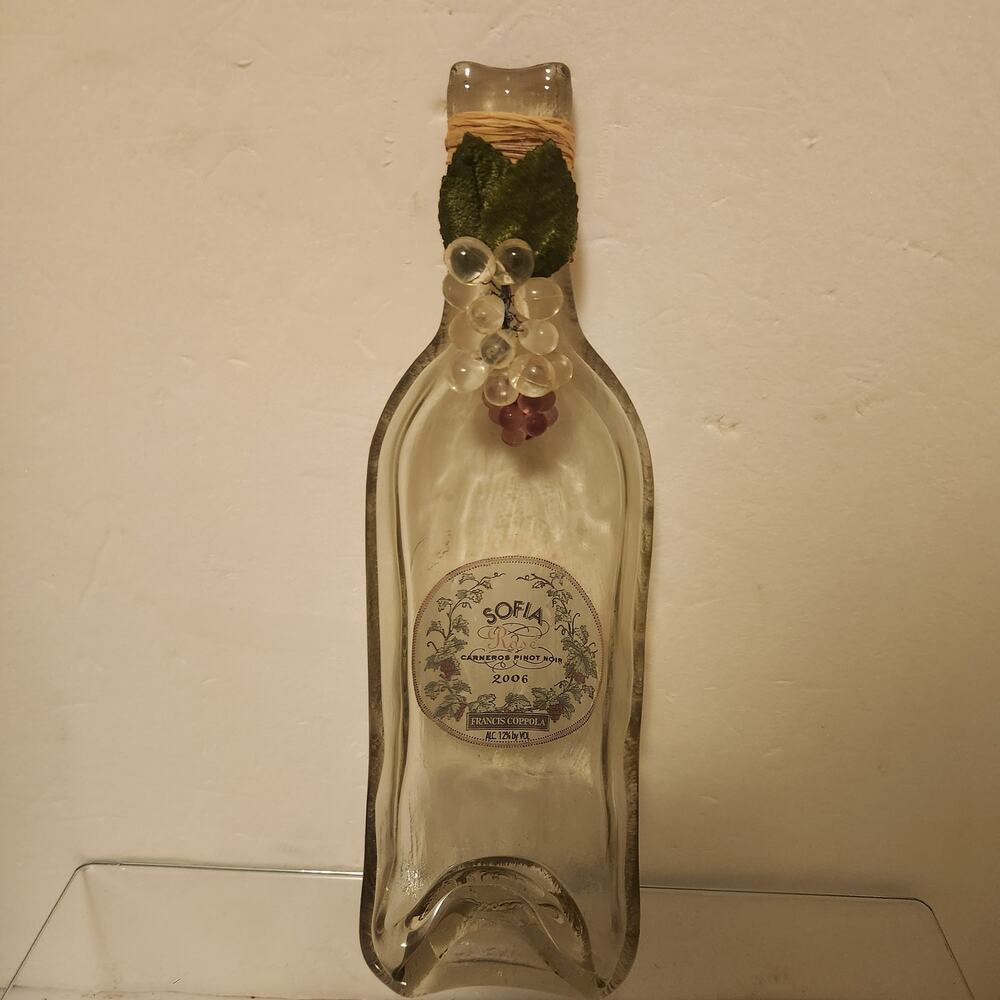 Francis Coppola Sofia Rose 2006 Glass Bottle Serving Tray